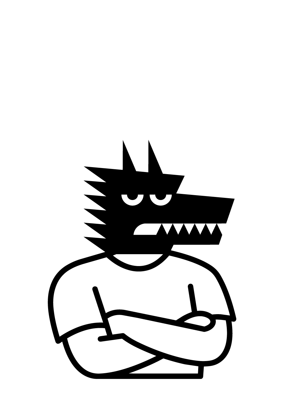 Lobo Malo Retrato